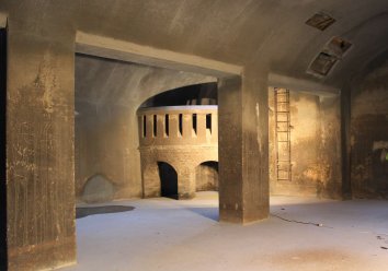 Wnętrze zbiornika przed pracami - fot. R.Dąbek, PB-K Castellum Sp. z o.o.