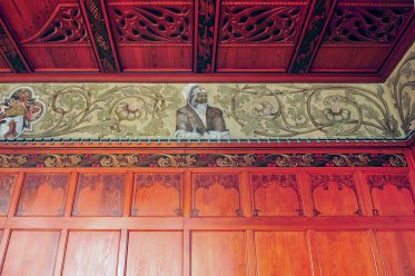 Fryz w sali tradycji po pracach - fot.  R. Walkiewicz, NID OT Szczecin