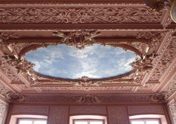 Fragment sufitu po pracach - fot. NID