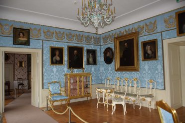 Salon herbowy po pracach - fot. E. Leszczyńska i D. Horoszko