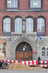 Wejście główne przed pracami - fot.  R. Walkiewicz, NID OT Szczecin