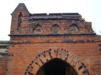 Brama przed pracami - fot. PB-K  Castellum Sp. z o.o.