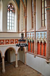 Kolorystyka wnętrza po pracach - fot. G. Nowak, Zamek Piastowski w Raciborzu