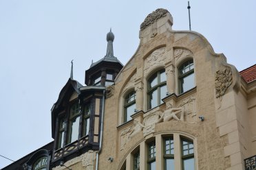 Szczyty ryzalitu po pracach - fot. A. Dyszkant, NID OT Poznań