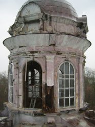 Wieża przed pracami - fot. Archiwum PLSP w Kościelcu